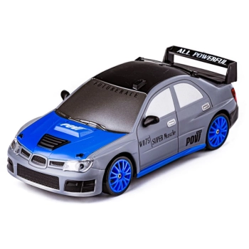 Samochód Do Driftu, Auto RC Drift 1:24 2,4 GHz 4WD SREBRNY