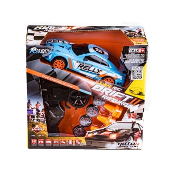 Samochód Do Driftu, Auto RC Drift 1:24 2,4 GHz 4WD NIEBIESKI
