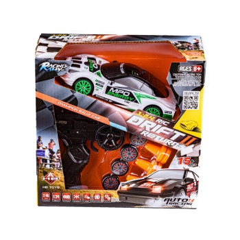 Samochód Do Driftu, Auto RC Drift 1:24 2,4 GHz 4WD BIAŁY