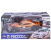 DUŻY Samochód Do Driftu Auto RC Drift 1:16 2,4 GHz PARA DYM 4WD Pomarańczowy Nissan GTR LED