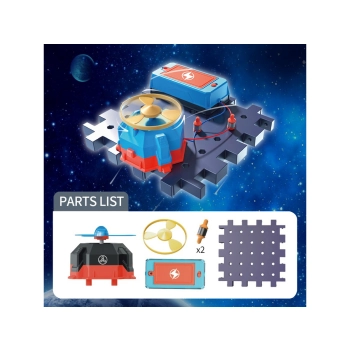 Zestaw Do Eksperymentów Naukowych Wiatrak Wiatraczek Śmigło Zabawka Naukowa Eksperyment Obwód Elektroniczny