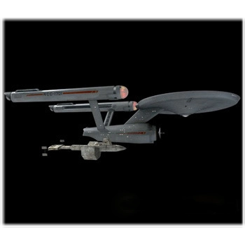 Model Plastikowy Do Sklejania Polar Lights (USA) - Star Trek TOS USS Enterprise Space Seed
