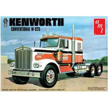 Model plastikowy - Ciężarówka Kenworth W925 Watkins Conventional Semi Trucker 1:25 - AMT