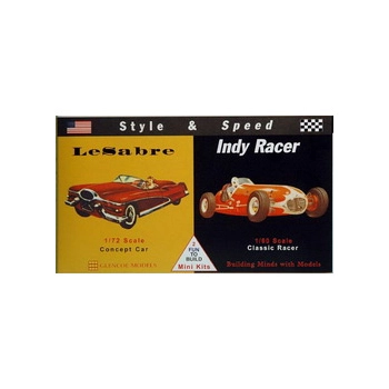 Model Plastikowy - Samochody Style & Speed - Le Sabre "Concept Car" / Indy Racer - Glencoe Models