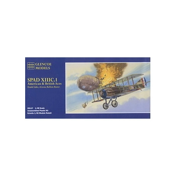 Model plastikowy - Samolot SPAD XIIIC.I American - Glencoe Models