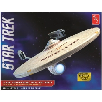 Model plastikowy - Star Trek USS Enterprise NCC-1701 Refit 1:537 - AMT