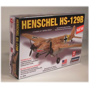 Model Plastikowy Do Sklejania Lindberg (USA) Samolot Heinkel MS-129B