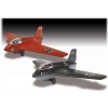 Model Plastikowy Do Sklejania Lindberg (USA) Odrzutowiec Messerschmitt ME-163 Komet