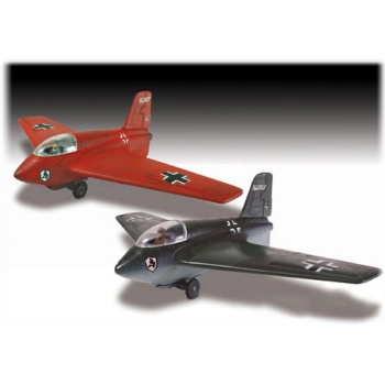 Model Plastikowy Do Sklejania Lindberg (USA) Odrzutowiec Messerschmitt ME-163 Komet