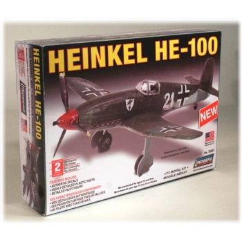 Model Plastikowy Do Sklejania Lindberg (USA) Samolot Heinkel HE-100