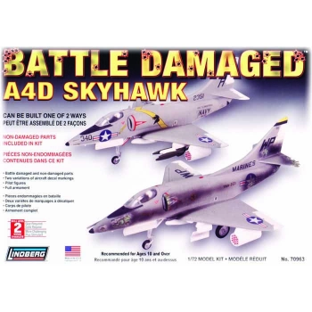 Model Plastikowy Do Sklejania Lindberg (USA) Odrzutowiec A4D Skyhawk