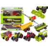 Zestaw 3 Pojazdów, Maszyny Rolnicze, 2 x Traktor, Kombajn, Farma
