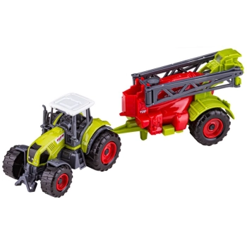 Zestaw 3 Pojazdów, Maszyny Rolnicze, 2 x Traktor, Kombajn, Farma