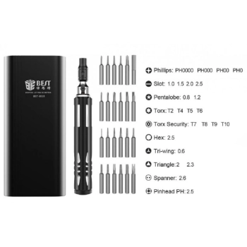 Profesjonalny Zestaw Narzędzi Precyzyjnych BEST 25w1