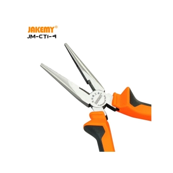 Profesjonalne Szczypce JAKEMY, Kleszcze Płaskie Precyzyjne, Modelarskie