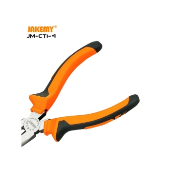 Profesjonalne Szczypce JAKEMY, Kleszcze Płaskie Precyzyjne, Modelarskie