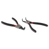 Szczypce Segera 7'' Kleszcze Do Pierścieni - Zestaw 4 Sztuk, Zewnętrzne, Wewnętrzne