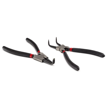 Szczypce Segera 7'' Kleszcze Do Pierścieni - Zestaw 4 Sztuk, Zewnętrzne, Wewnętrzne