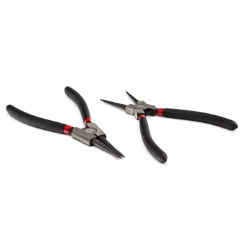 Szczypce Segera 7'' Kleszcze Do Pierścieni - Zestaw 4 Sztuk, Zewnętrzne, Wewnętrzne