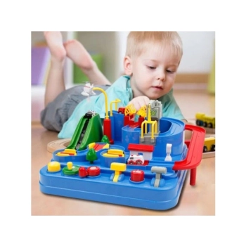 Interaktywny Tor Przeszkód + Pojazdy Ratunkowe, Zjazd Samochodowy Parking