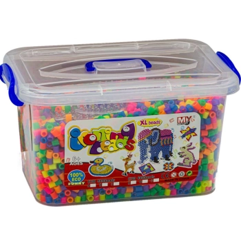 Prasowanka, Koraliki Do Prasowania, Wersja XXL, Zestaw 6000 El Fluorescencyjne Przecena 1