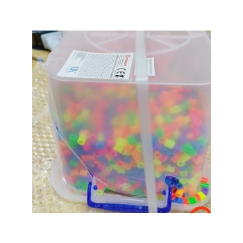 Prasowanka, Koraliki Do Prasowania, Wersja XXL, Zestaw 6000 El Fluorescencyjne Przecena 1