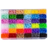 Koraliki Do Prasowania 12000szt, Prasowanka, Koraliki Uzupełniające Do Prasowanek, ORGANIZER 36 Kolorów Przecena 2