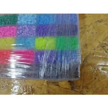 Koraliki Do Prasowania 12000szt, Prasowanka, Koraliki Uzupełniające Do Prasowanek, ORGANIZER 36 Kolorów Przecena 2