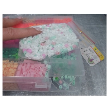 Koraliki Do Prasowania 12000szt, Prasowanka, Koraliki Uzupełniające Do Prasowanek, ORGANIZER 36 Kolorów Przecena 2