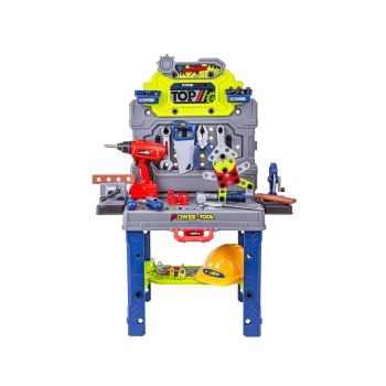 Zestaw Majsterkowicza Mechanika Warsztat Stolarski Walizka Stolik Wkrętarka Narzędzia