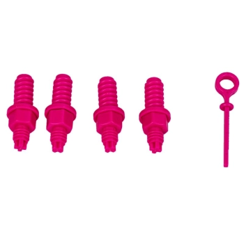 Zestaw Mechanika, Samochód Auto Silnik Do Rozkręcania, Warsztat 61 Elementów, Różowe Porsche