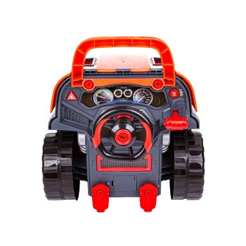 Zestaw Mechanika, Samochód Auto Silnik Do Rozkręcania, Warsztat 61 Elementów, Pomarańczowy JEEP