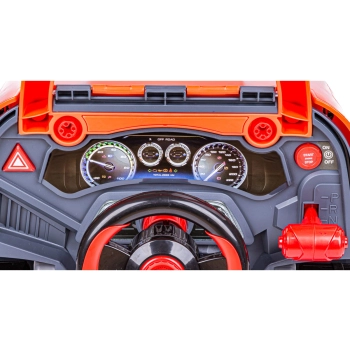 Zestaw Mechanika, Samochód Auto Silnik Do Rozkręcania, Warsztat 61 Elementów, Pomarańczowy JEEP