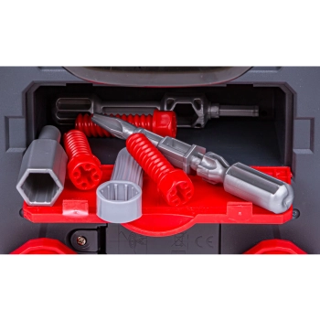 Zestaw Mechanika, Samochód Auto Silnik Do Rozkręcania, Warsztat 61 Elementów, Pomarańczowy JEEP