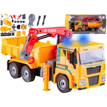 Ciężarówka Wywrotka Wozidło Do Rozkręcania 80 Elementów