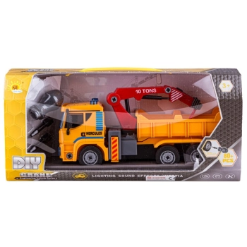 Ciężarówka Wywrotka Wozidło Do Rozkręcania 80 Elementów