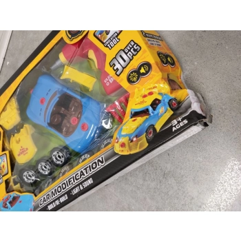 Zabawkowy samochód sportowy Bugatti do rozkręcania i skręcania Przecena 1