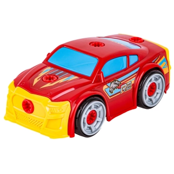 Sportowy, Terenowy Samochód do rozkręcania i skręcania 3w1 TUNING + Wkrętarka Monster Truck