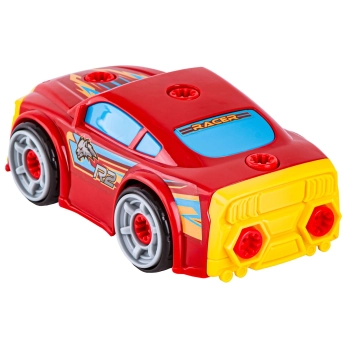 Sportowy, Terenowy Samochód do rozkręcania i skręcania 3w1 TUNING + Wkrętarka Monster Truck