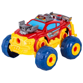 Sportowy, Terenowy Samochód do rozkręcania i skręcania 3w1 TUNING + Wkrętarka Monster Truck Przecena 1