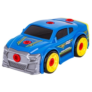 Sportowy, Terenowy Samochód do rozkręcania i skręcania 3w1 TUNING + Wkrętarka, Monster Truck