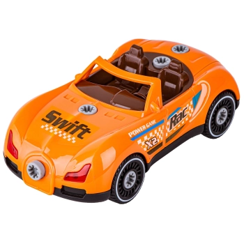 Sportowy, Terenowy Samochód do rozkręcania i skręcania 3w1 TUNING + Wkrętarka, Monster Truck