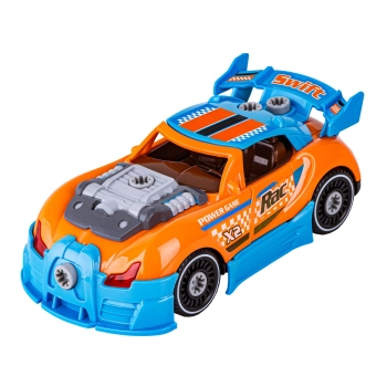 Sportowy, Terenowy Samochód do rozkręcania i skręcania 3w1 TUNING + Wkrętarka, Monster Truck