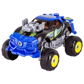 Sportowy, Terenowy Samochód do rozkręcania i skręcania 3w1 TUNING + Wkrętarka, Monster Truck