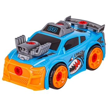 Sportowy Samochód do rozkręcania i skręcania 2w1 TUNING + Wkrętarka