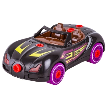 Sportowy Samochód do rozkręcania i skręcania 2w1 TUNING + Wkrętarka