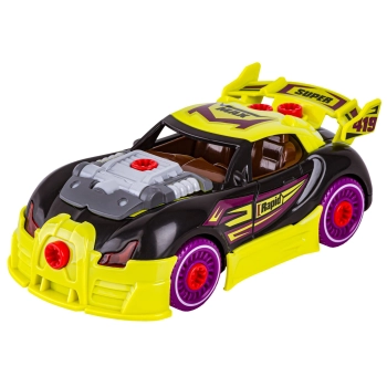 Sportowy Samochód do rozkręcania i skręcania 2w1 TUNING + Wkrętarka