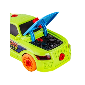 Sportowy Samochód Auto do rozkręcania i skręcania 2w1 TUNING + Wkrętarka