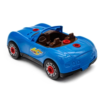 Zabawkowy samochód sportowy Bugatti do rozkręcania i skręcania + Śrubokręt