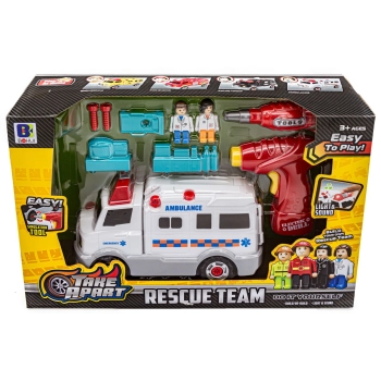 Samochód, Pogotowie, Ambulans do rozkręcania i skręcania, Pogotowie Wkrętarka